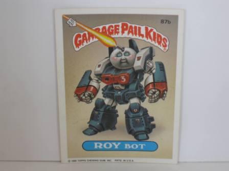 087b ROY Bot [Copyright] 1986 Topps Garbage Pail Kids Card